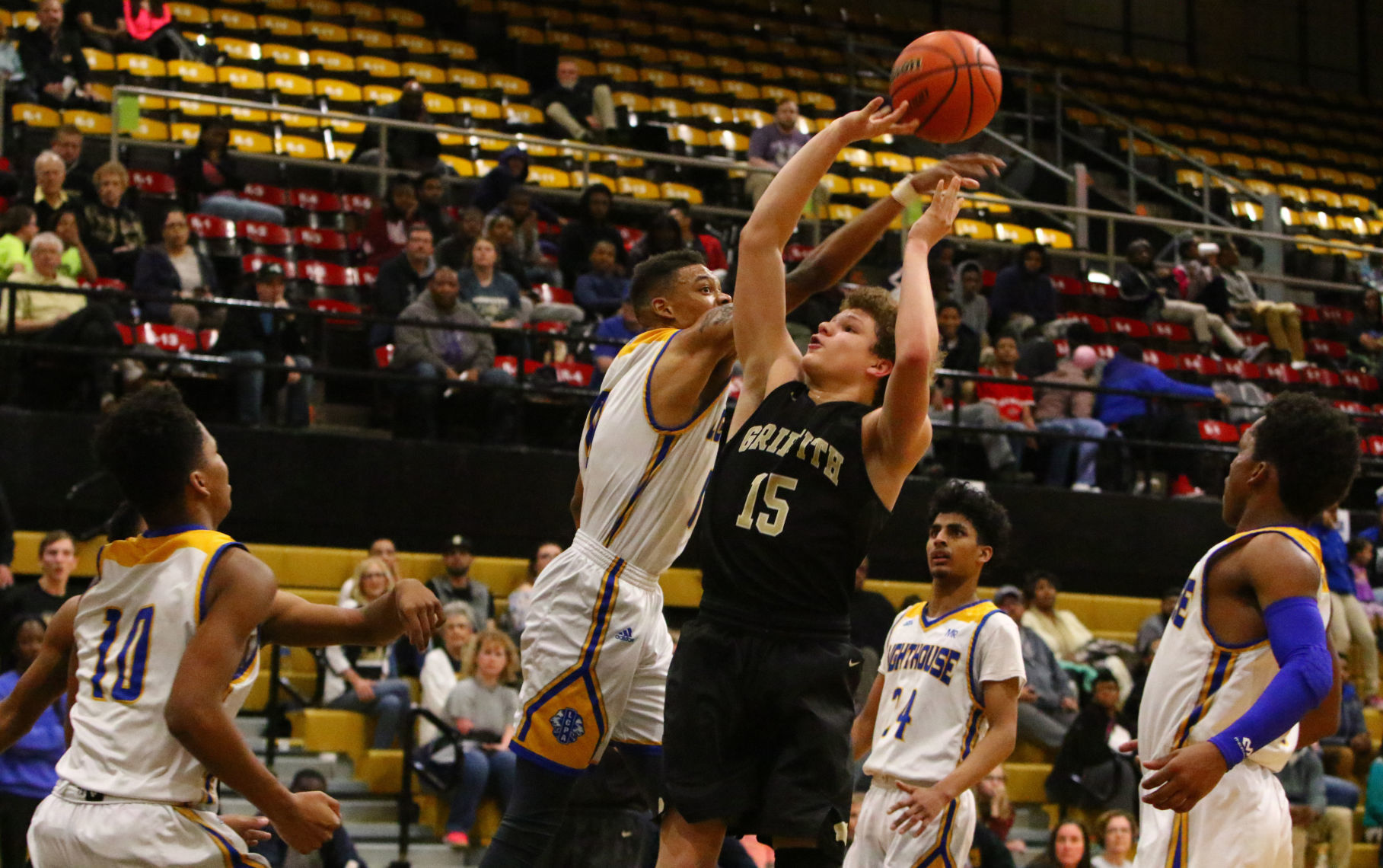 Gallery: Griffith vs. Lighthouse boys basketball